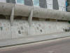 Canongate Wall with quotations on stone insets